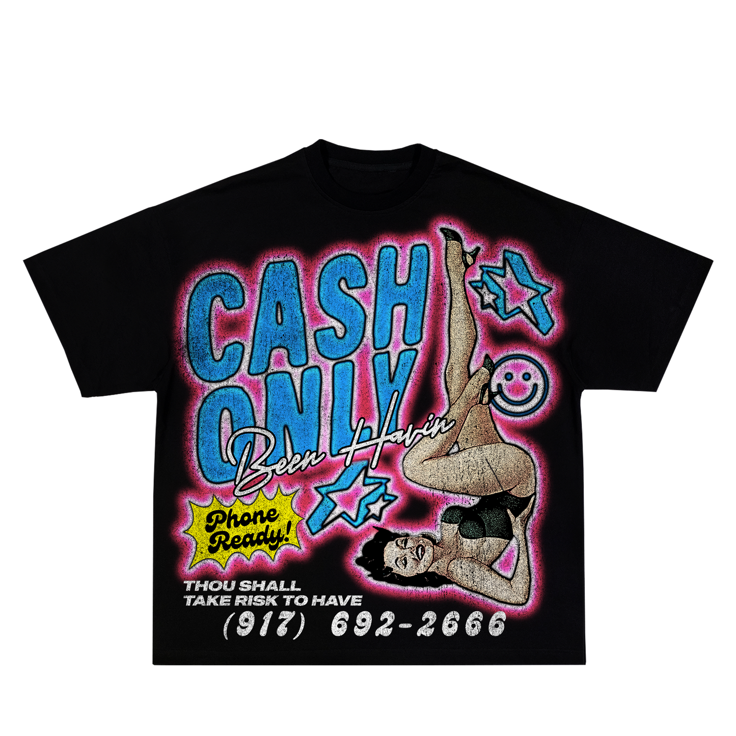 Been Havin" Cash Only' Graphic Tee